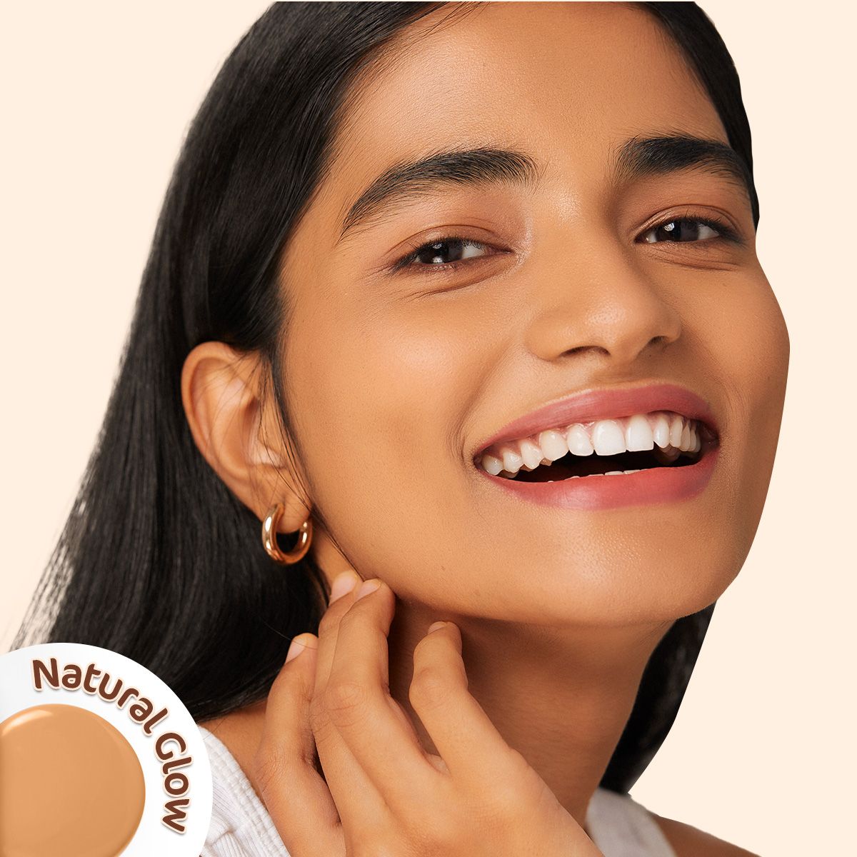 Mamaearth Glow Serum Foundation, 30ml | Natural Glow - Image 2 - Buy from Indicrest