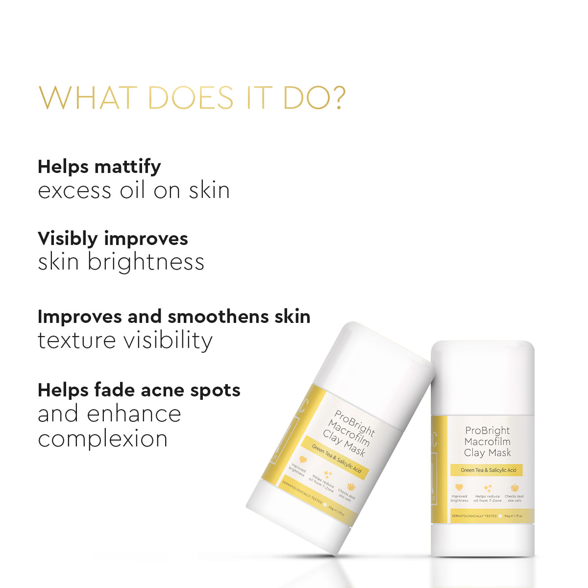 VLCC ProBright Macrofilm Clay Mask - 50 g - Image 3 - Buy from Indicrest