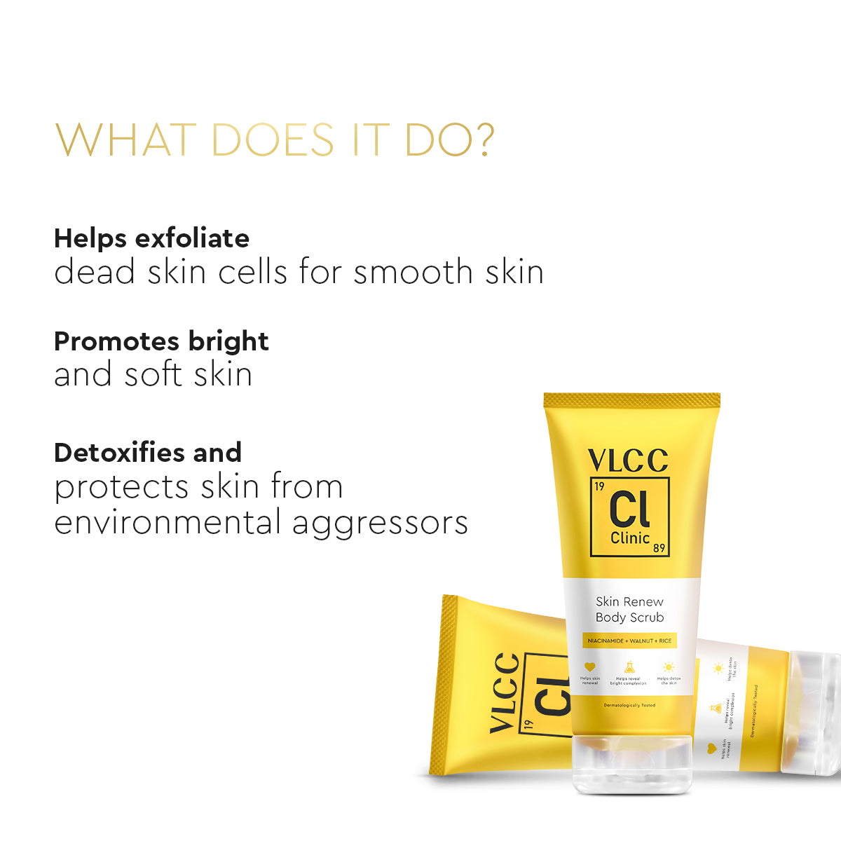 VLCC Skin Renew Body Scrub - 200 g - Image 3 - Buy from Indicrest