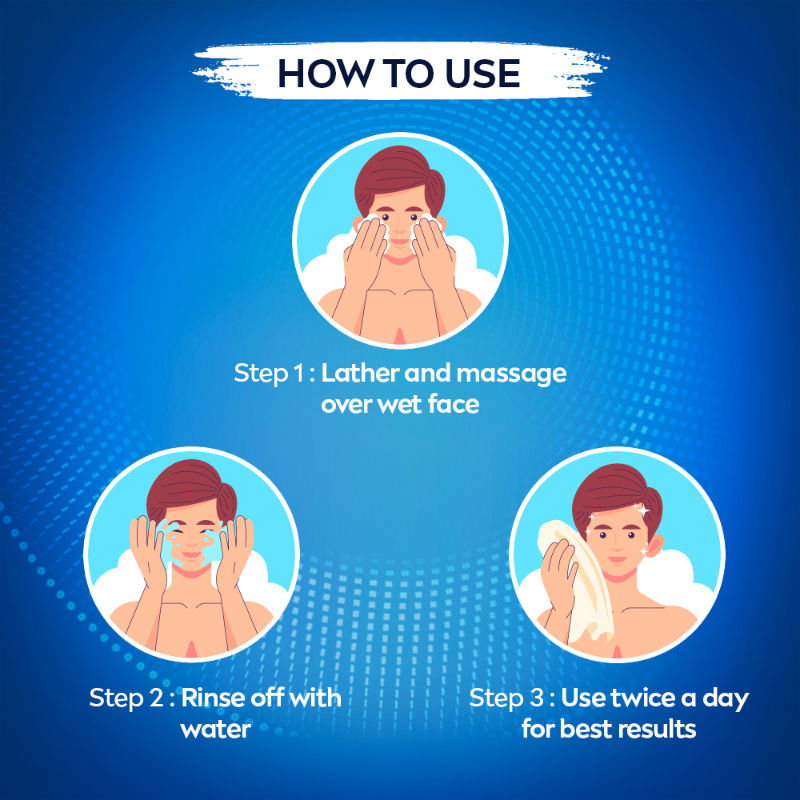 Nivea MEN Face Wash for Oily Skin, Oil Control for 12hr Oil Control with 10x Vitamin C Effect, 100g Buy at Indicrest Image 6