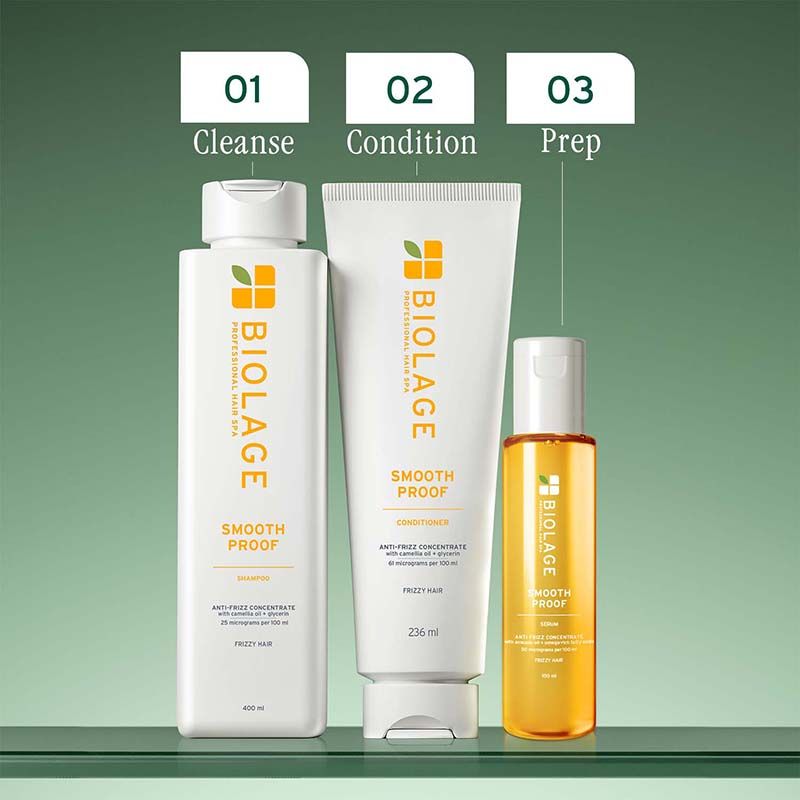 Biolage Smoothproof Professional Shampoo for Dry and Frizzy Hair, 72 HRS FRIZZ CONTROL, 400ml Buy at Indicrest Image 9