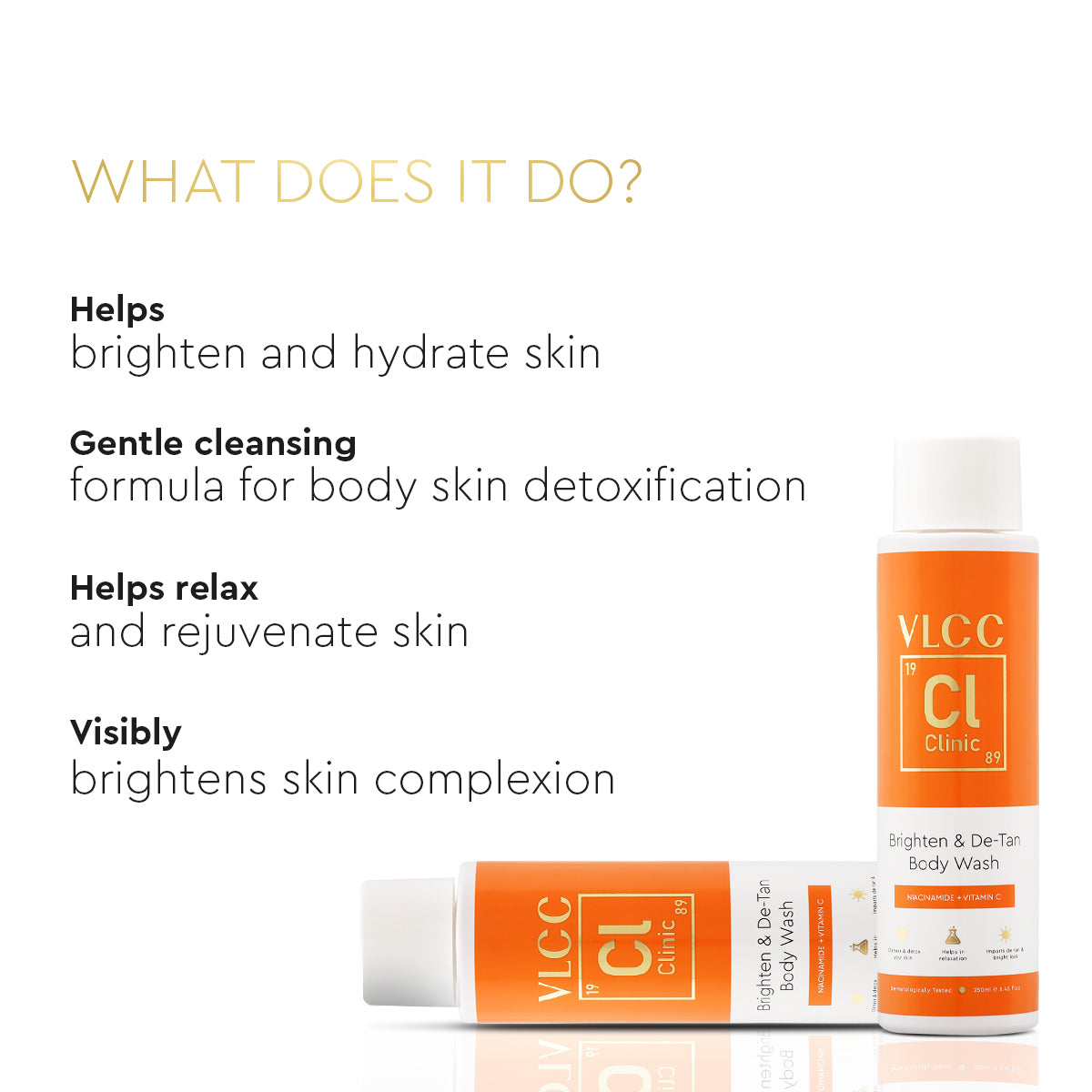 VLCC Brighten and De-tan Body Wash - 250 ml - Image 3 - Buy from Indicrest