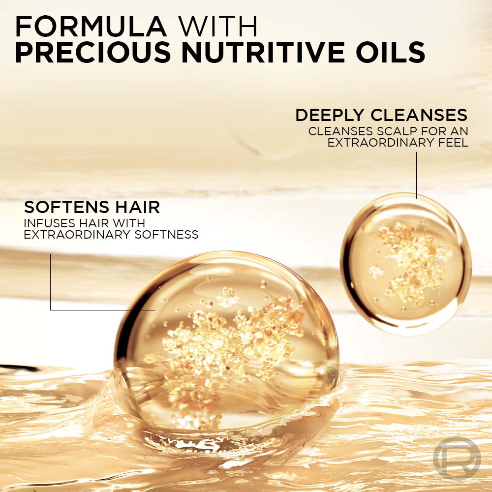 L'Oreal Paris Extraordinary Oil Hair Combo For Shiny & Frizz Free Hair Shampoo, 650ml + Conditioner, 180ml + Serum, 30ml, 3 pieces Buy at Indicrest Image 2