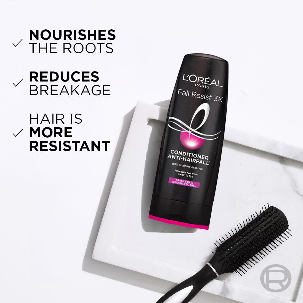 L'Oreal Paris Fall Resist 2 Step Combo for Hair Fall Control - Shampoo, 650ml + Conditioner, 180ml, 2 pieces Buy at Indicrest Image 4