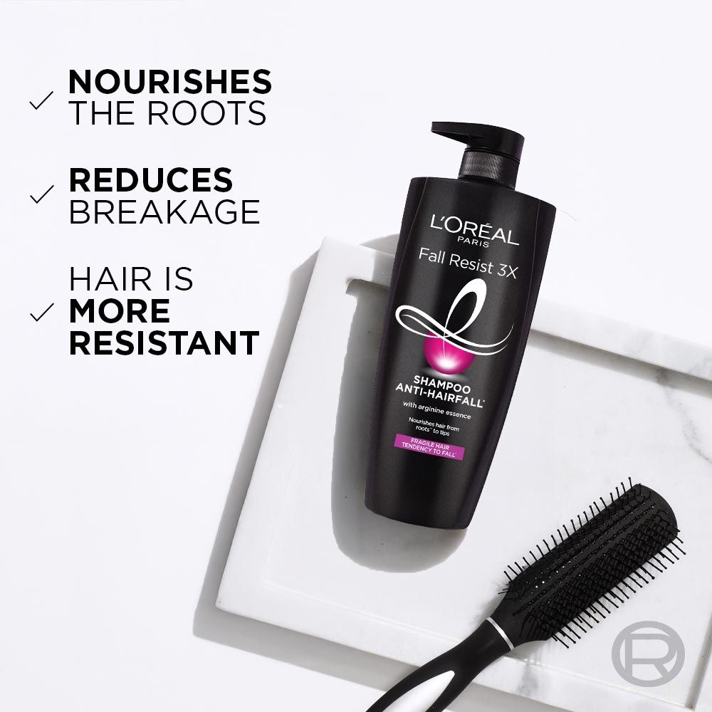 L'Oreal Paris Fall Resist 2 Step Combo for Hair Fall Control - Shampoo, 650ml + Conditioner, 180ml, 2 pieces Buy at Indicrest Image 5
