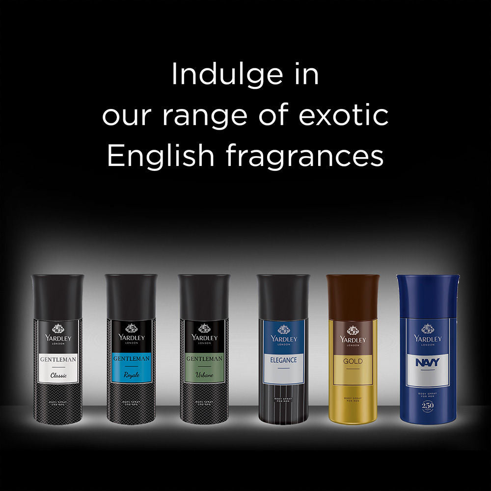 Yardley London - Elegance Body Spray For Men, 150ml Buy at Indicrest Image 7