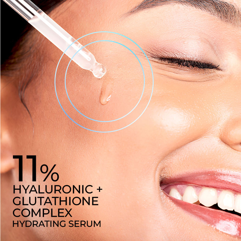 Streax Hydrate & Shine Face Serum With 11% Hyaluronic Acid Complex For Brightening, 48 Hr Hydration, 30ml Buy at Indicrest Image 9