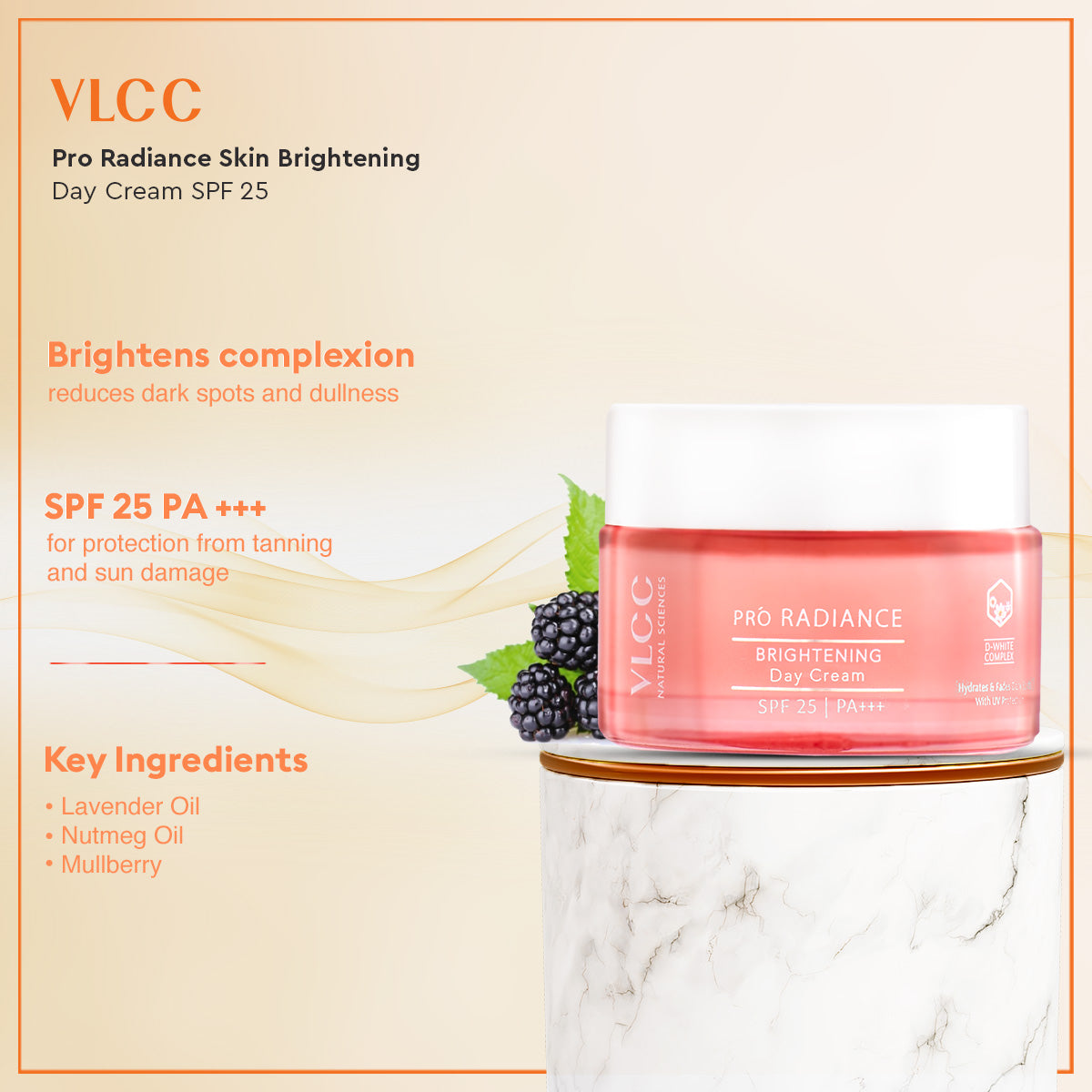VLCC Honey Moisturiser and Pro Radiance Skin Brightening Day Cream SPF 25 PA +++ Combo - Image 3 - Buy from Indicrest