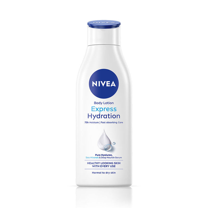 Nivea Express Hydration BODY LOTION with Sea Minerals - 5 in 1 COMPLETE CARE for 48H Moisturization, 200ml Buy at Indicrest