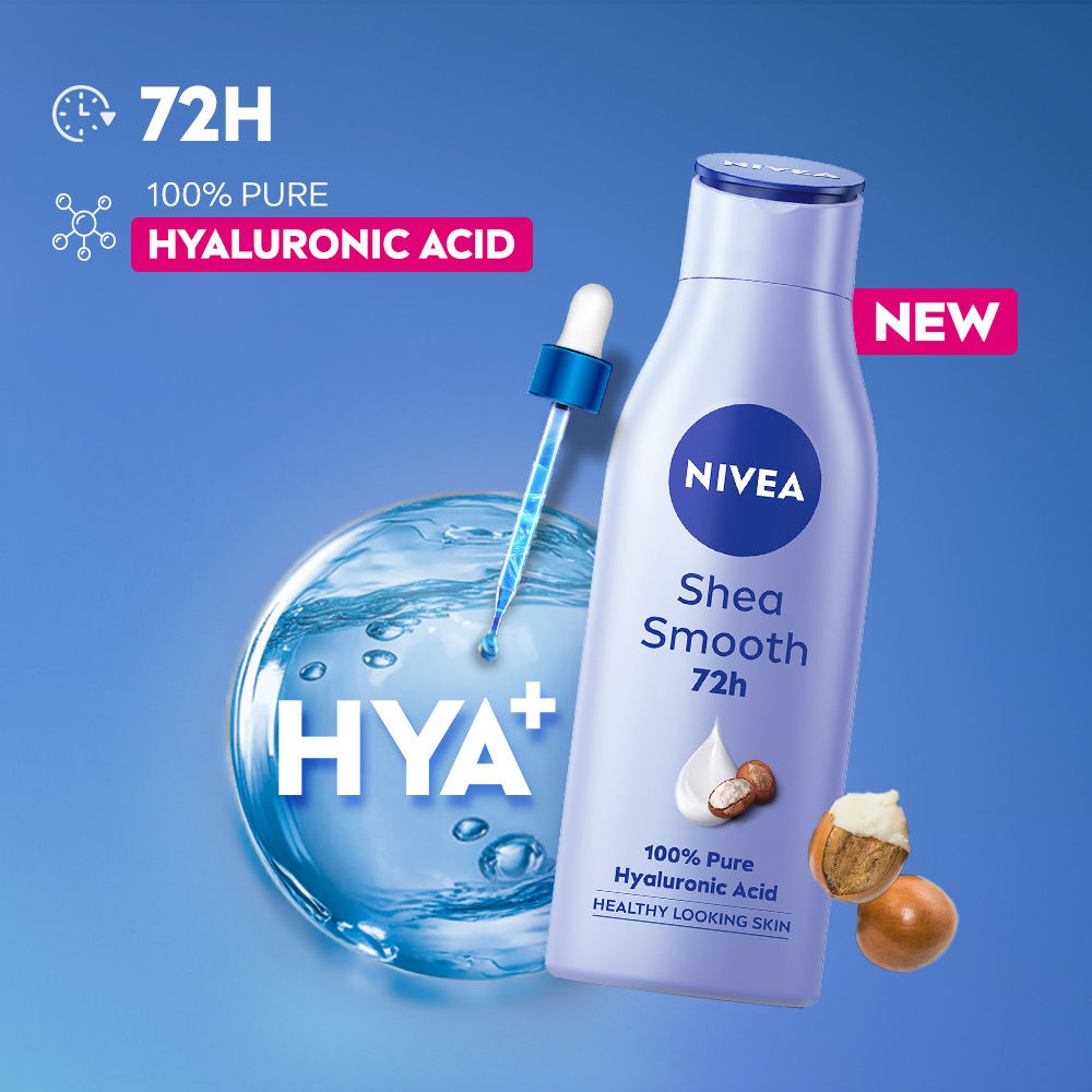 Nivea Shea butter BODY LOTION - 5 in 1 COMPLETE CARE for 48H Moisturised Skin (Dry Skin), 200ml Buy at Indicrest Image 2