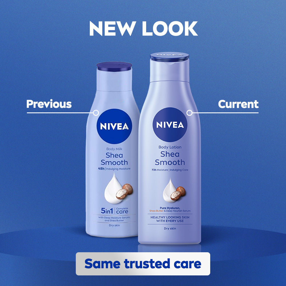 Nivea Shea butter BODY LOTION - 5 in 1 COMPLETE CARE for 48H Moisturised Skin (Dry Skin), 200ml Buy at Indicrest Image 9