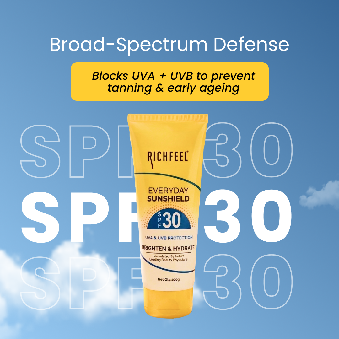 Richfeell Sunshield (With SPF 30) 100 Gm - Image 4 - Buy from Indicrest