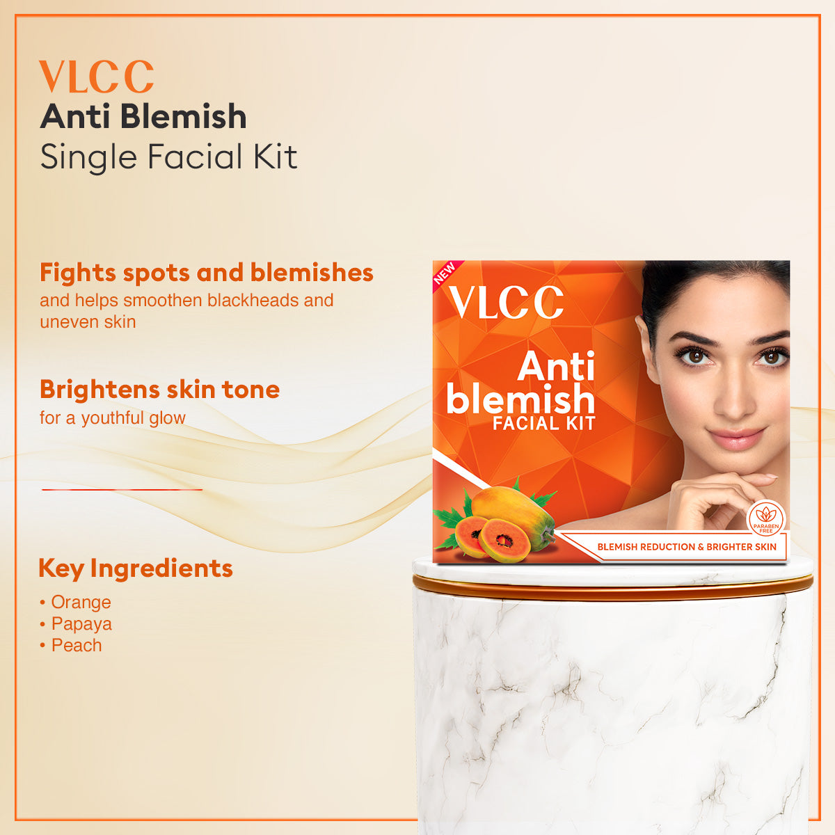 VLCC Honey Moisturiser and Anti Blemish Facial Kit Combo - Image 3 - Buy from Indicrest