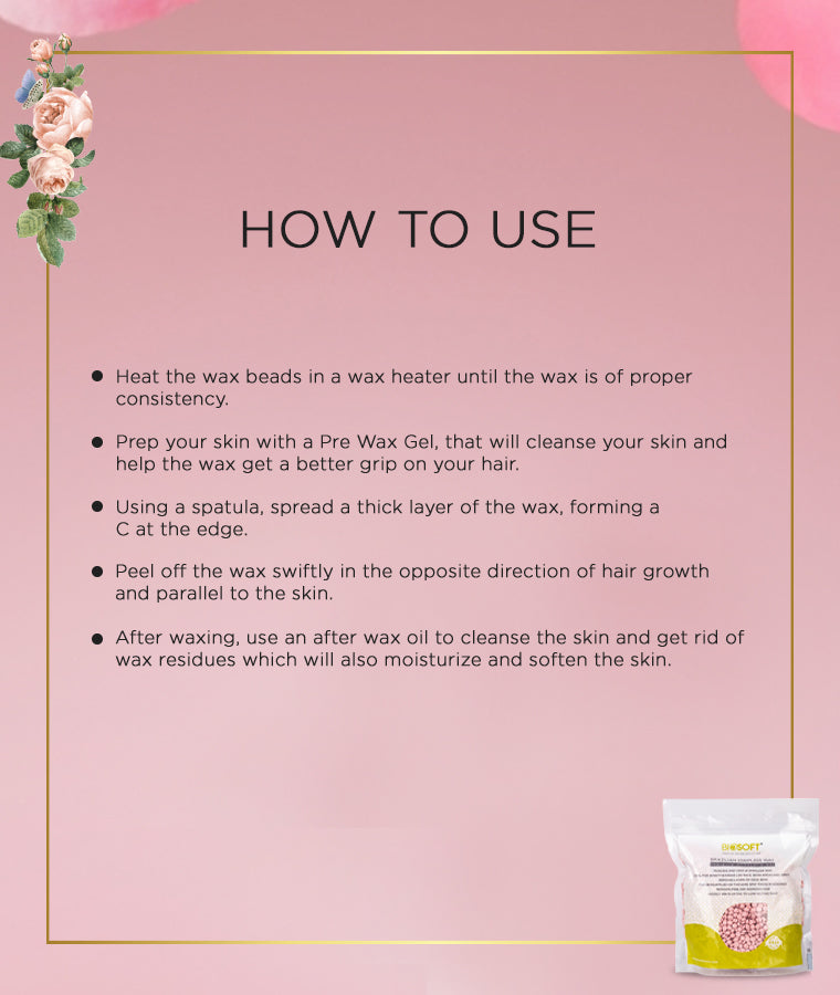 Biosoft ROSE STRIPLESS WAX - Image 4 - Buy from Indicrest