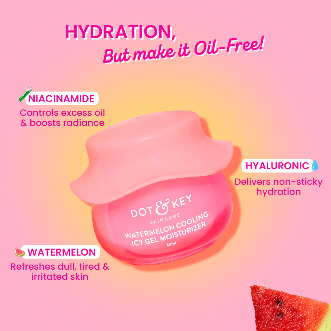 Dot & Key Watermelon Gel Moisturizer With Hyaluronic, 60g