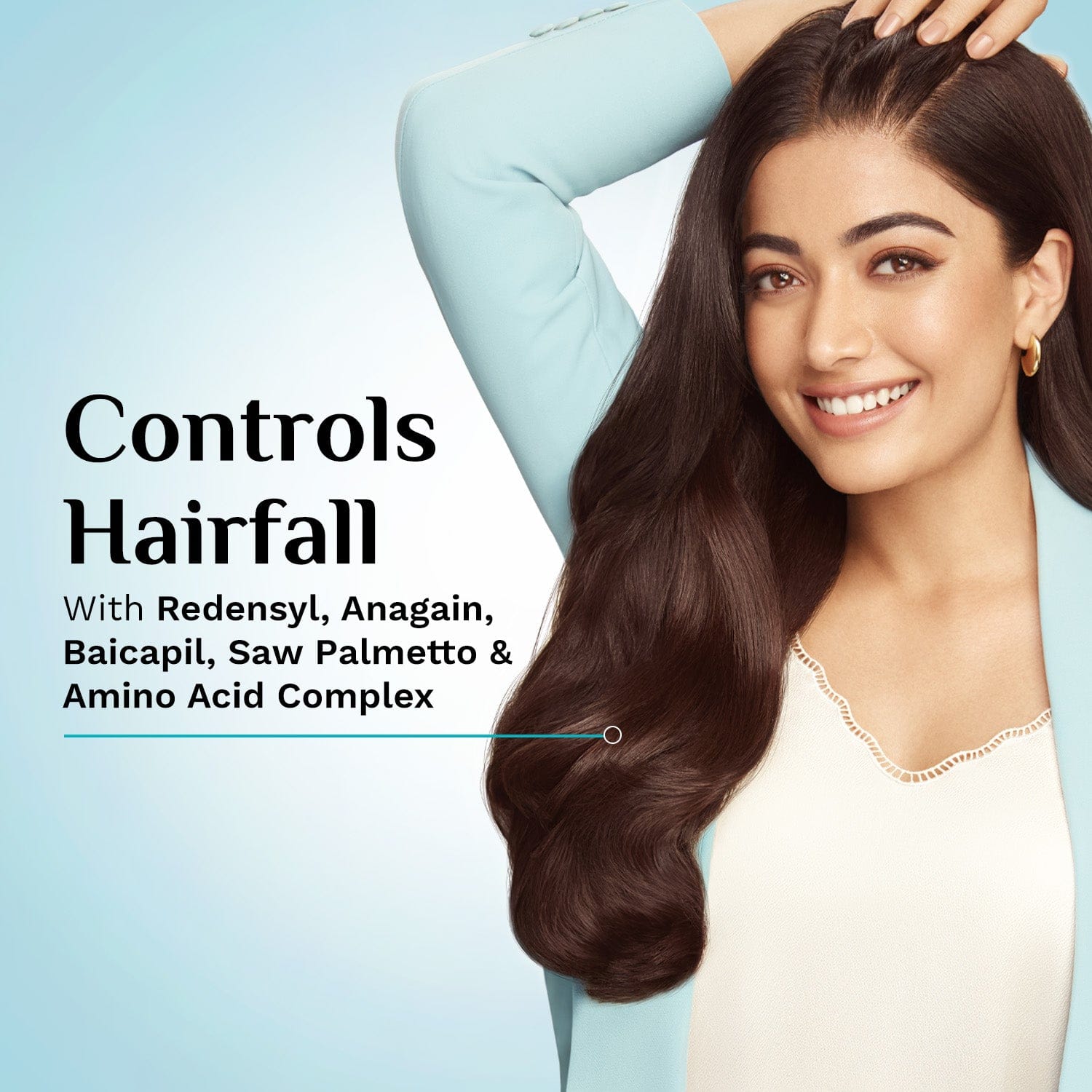Pilgrim Redensyl & Anagain Hairfall Control Shampoo, 200ml - Image 7 - Buy from Indicrest