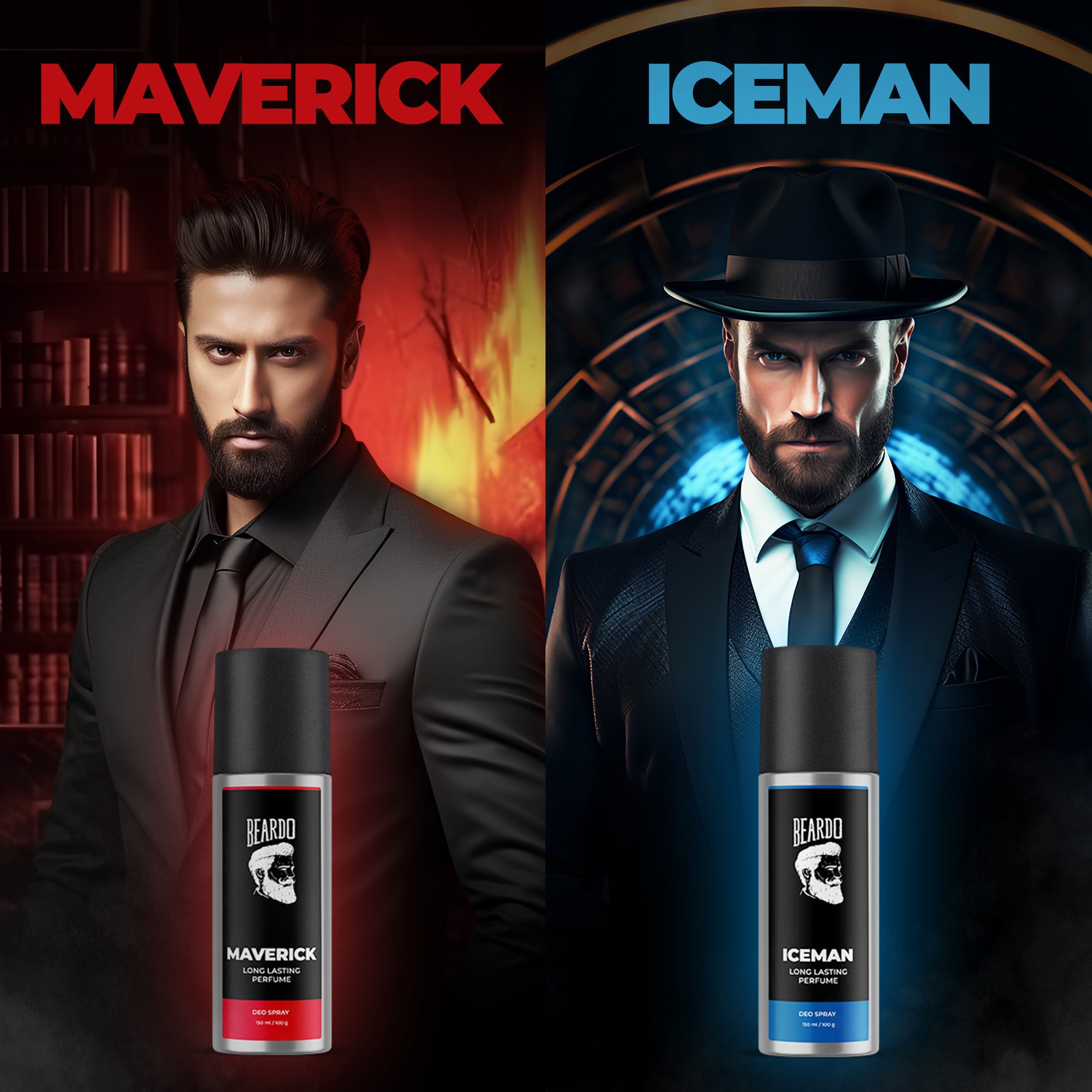 Beardo Maverick Perfume Deo Spray, 150ml - Image 7 - Buy from Indicrest