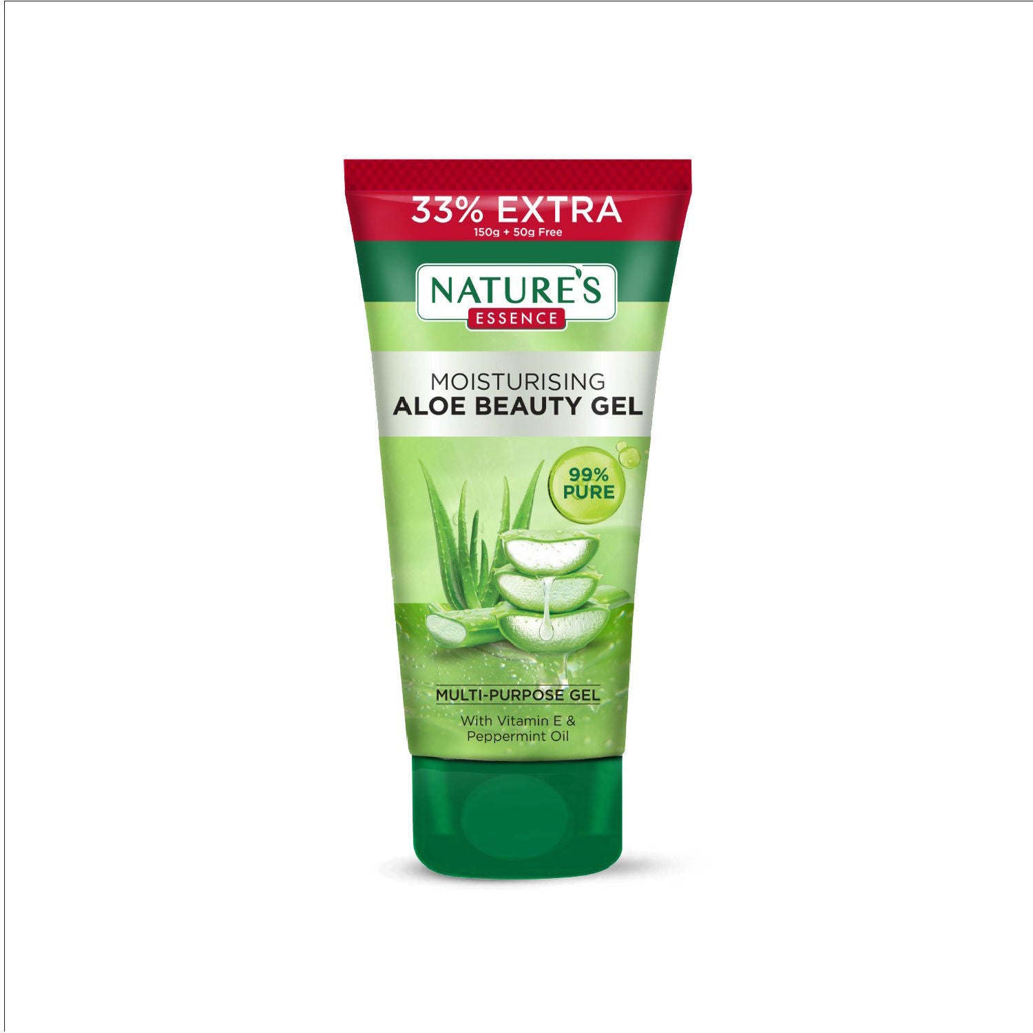 Nature's Essence Moisturising Aloe Beauty Gel, 200g Buy at Indicrest Image 2