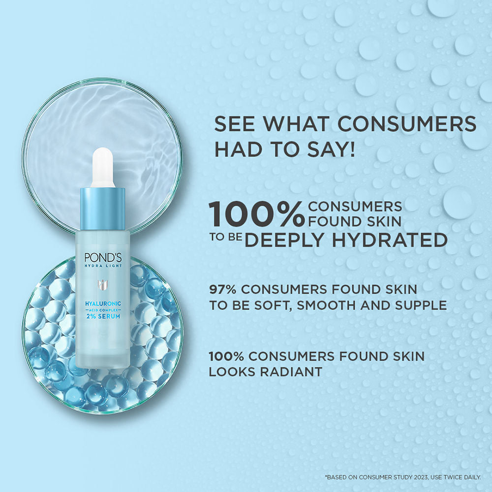 Pond’s Hydra Light Hyaluronic Acid Complex 2% Serum, 14ml Buy at Indicrest Image 7