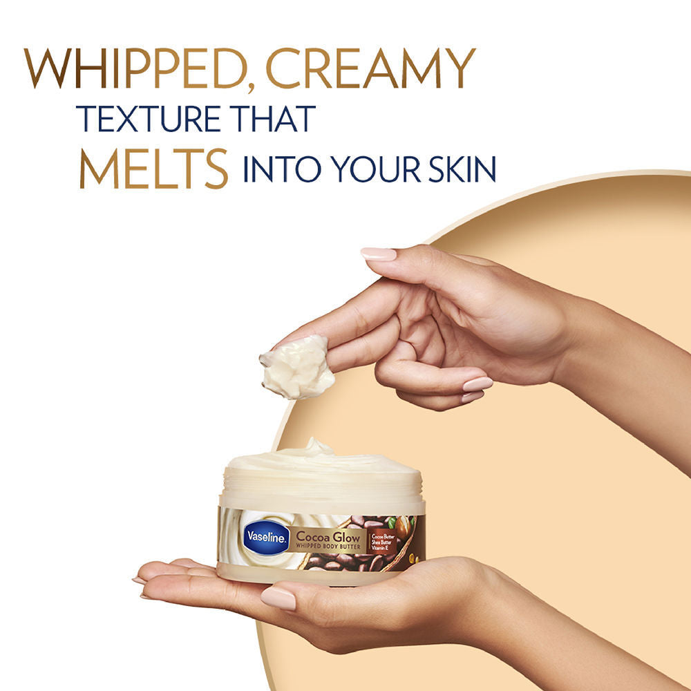 Vaseline Cocoa Glow Whipped Body Butter, 180g Buy at Indicrest Image 5