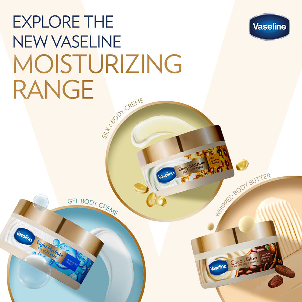 Vaseline Cocoa Glow Whipped Body Butter, 180g Buy at Indicrest Image 6