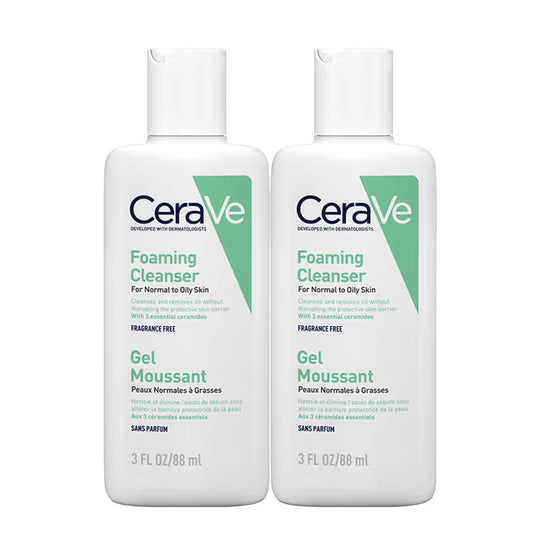 CeraVe Foaming Cleanser Face Wash Combo, 2 pieces Buy at Indicrest