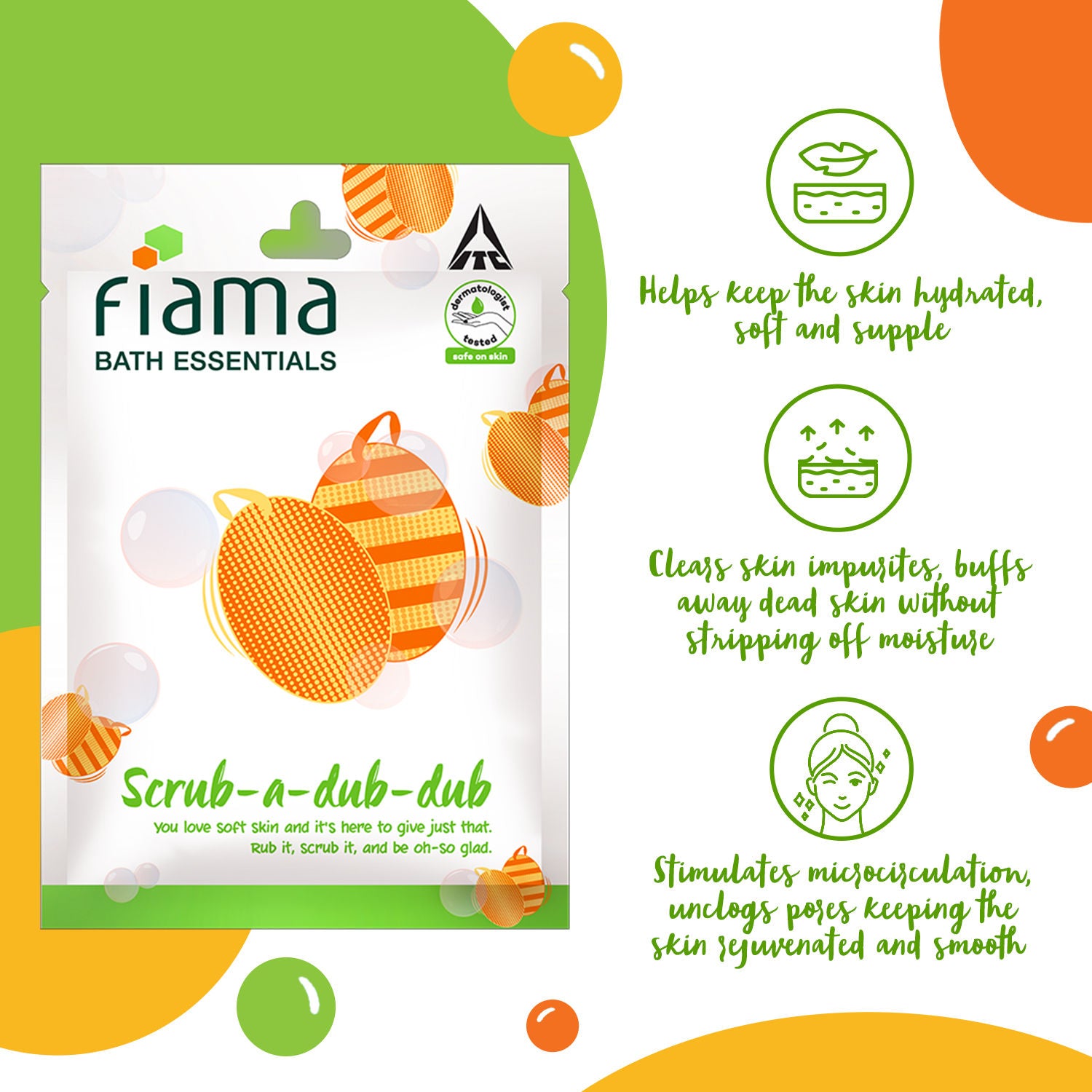 Fiama Bath Essentials Scrub-a-Dub-Dub Buy at Indicrest Image 5