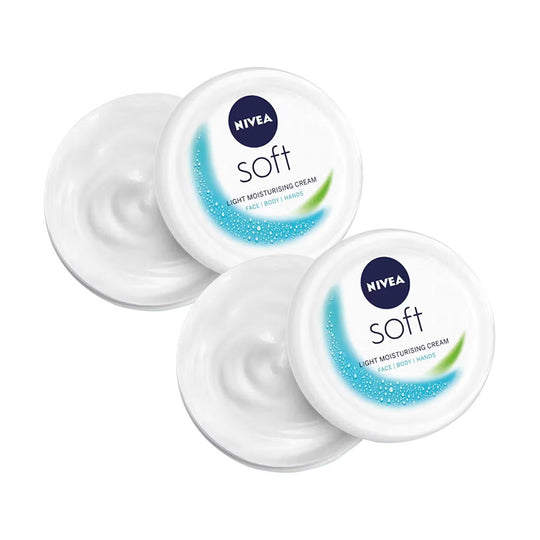 Nivea Soft Vit E Non-Sticky Face Moisturizer - Fresh, Soft & Hydrated Skin Combo, 2 pieces Buy at Indicrest