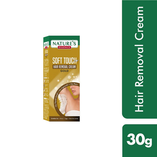 Nature's Essence Soft Touch Hair Removal Cream Gold For All Skin Types, 30g Buy at Indicrest