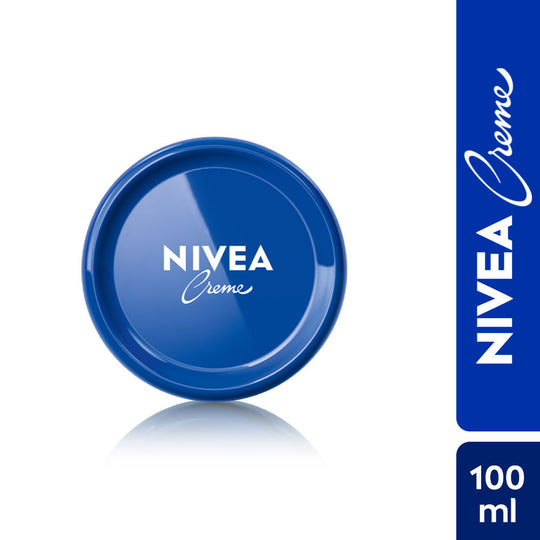 Nivea Creme, Multi-Purpose Moisturizer, Protective Skin Care Cream for Men, Women & Family, 100ml