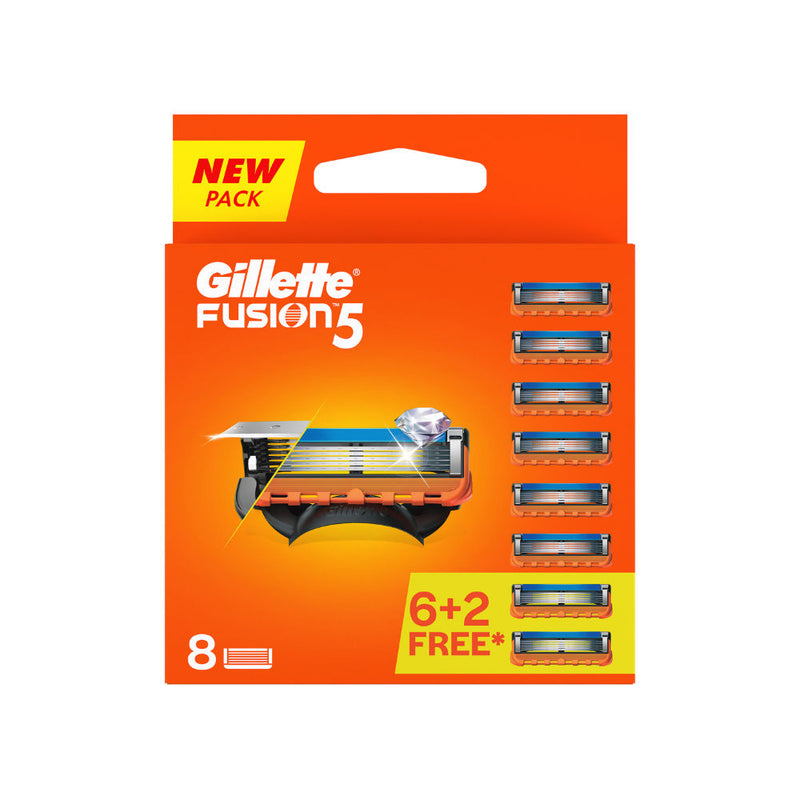 Gillette Fusion Manual Shaving Razor Blades (8s Pack Cartridge), 70.58g Buy at Indicrest