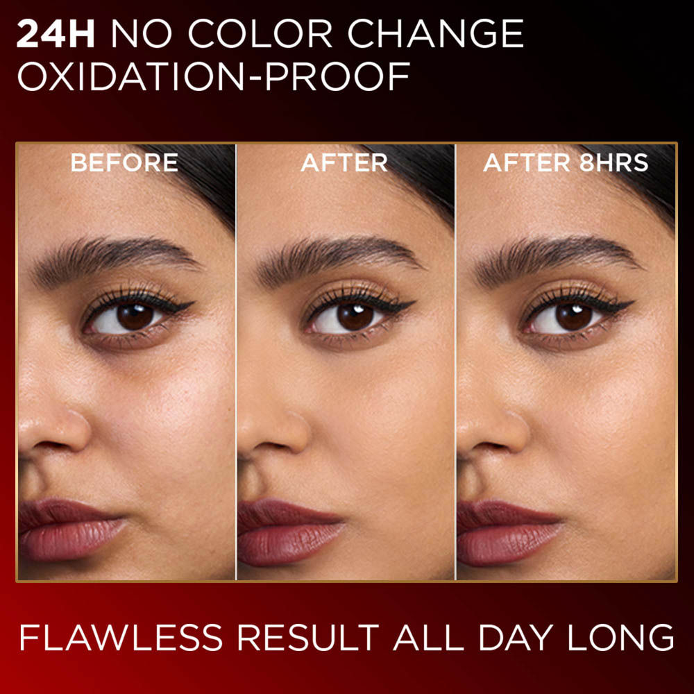 L'Oreal Paris Infallible Cushion Foundation, 24H Flawless Coverage, No Oxidation - N 100, 11g Buy at Indicrest Image 6