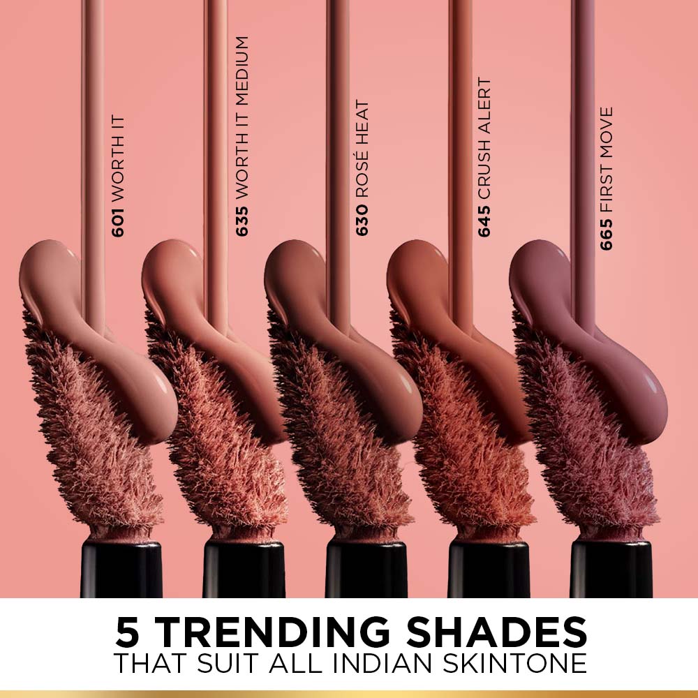 L'Oreal Paris Infallible Matte Resistance Liquid Lipstick - 635 Worth It Medium, 5g Buy at Indicrest Image 5