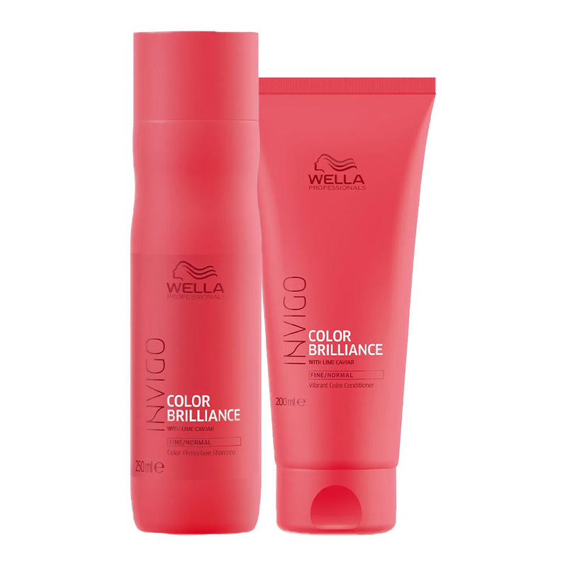 Wella Professionals Invigo Color Brilliance Shampoo, 250ml And Conditioner, 200ml Combo Buy at Indicrest