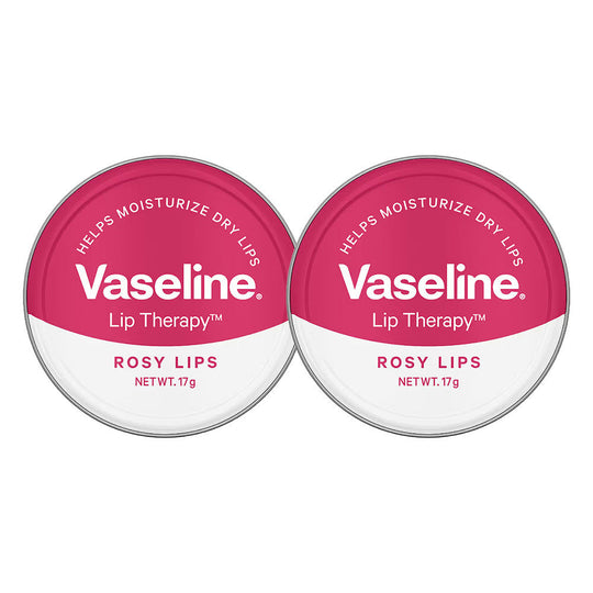 Vaseline Lip Tins - Rosy Lips (Pack of 2), 2 pieces Buy at Indicrest