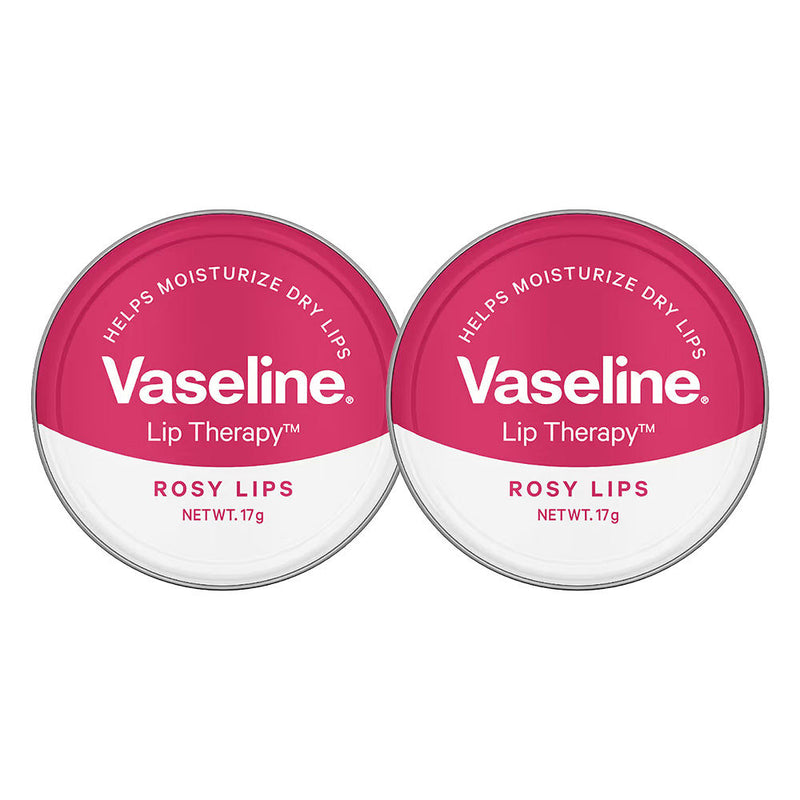 Vaseline Lip Tins - Rosy Lips (Pack of 2), 2 pieces Buy at Indicrest