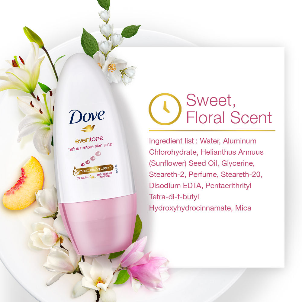 Dove Eventone Deodorant Roll on for Women, 50ml Buy at Indicrest Image 3