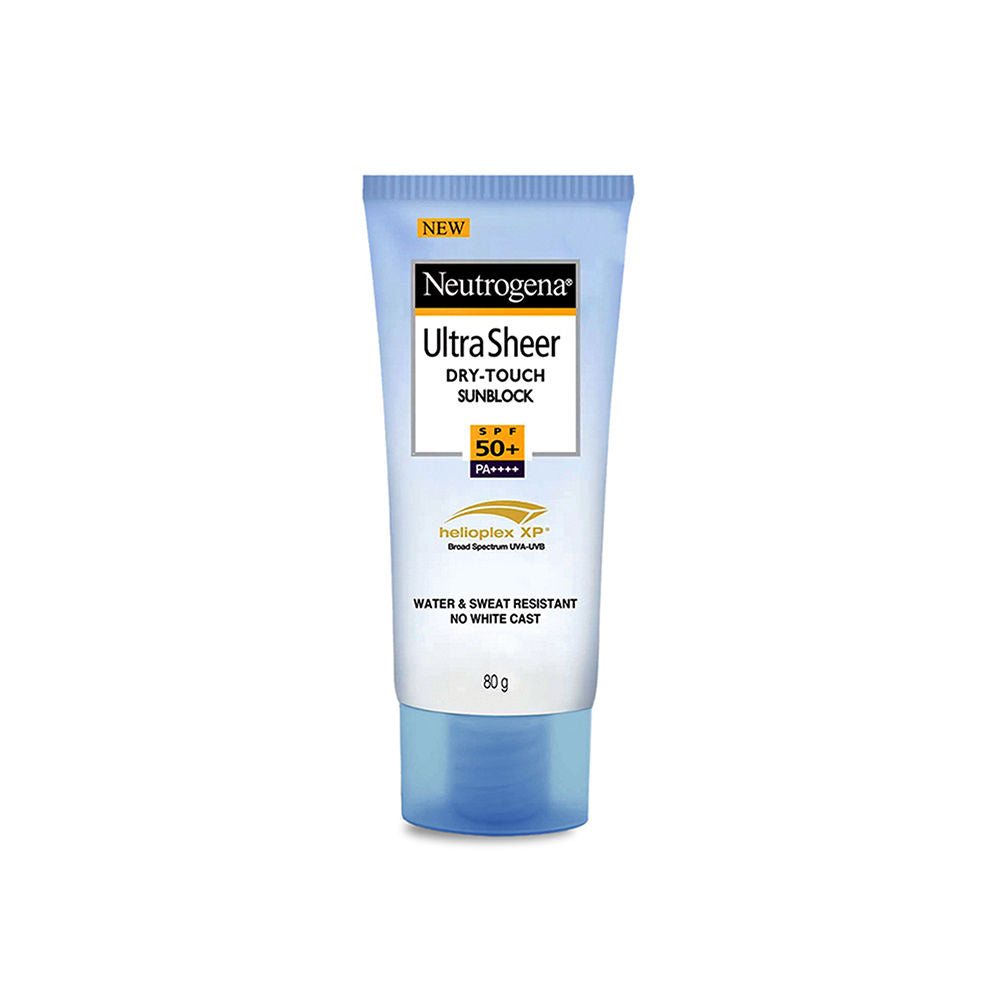 Neutrogena Ultrasheer SPF50+ PA++++ Ultra Light Moisturizing Face Sunscreen Oily & Sensitive Skin, 80g