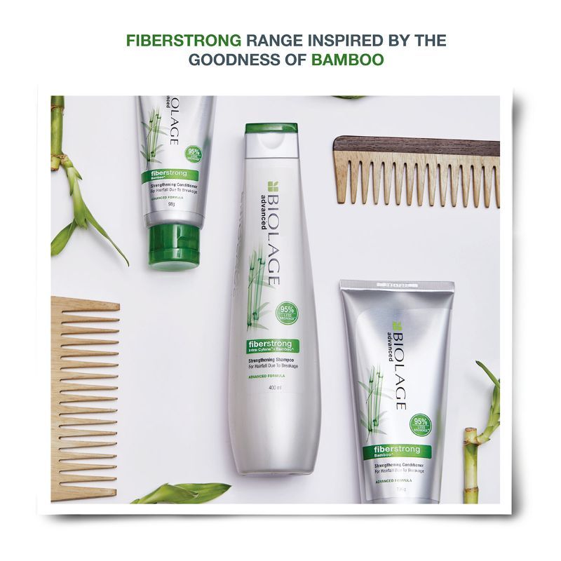 Biolage Fiberstrong 3-Step Regime, 12X Strength In Weak Hair,Shampoo + Conditioner + Aminexil Combo, 3 pieces Buy at Indicrest Image 10