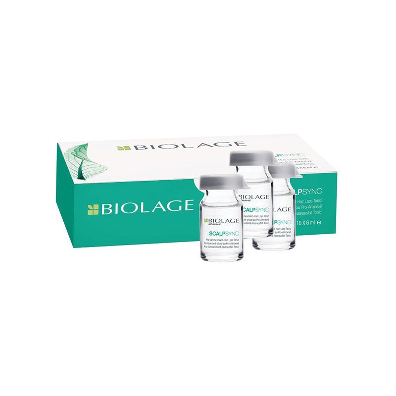 Biolage Aminexil Hair Treatment Pack, Reduces Hair Loss from Roots, 10x6ml, 6ml Each Buy at Indicrest Image 2