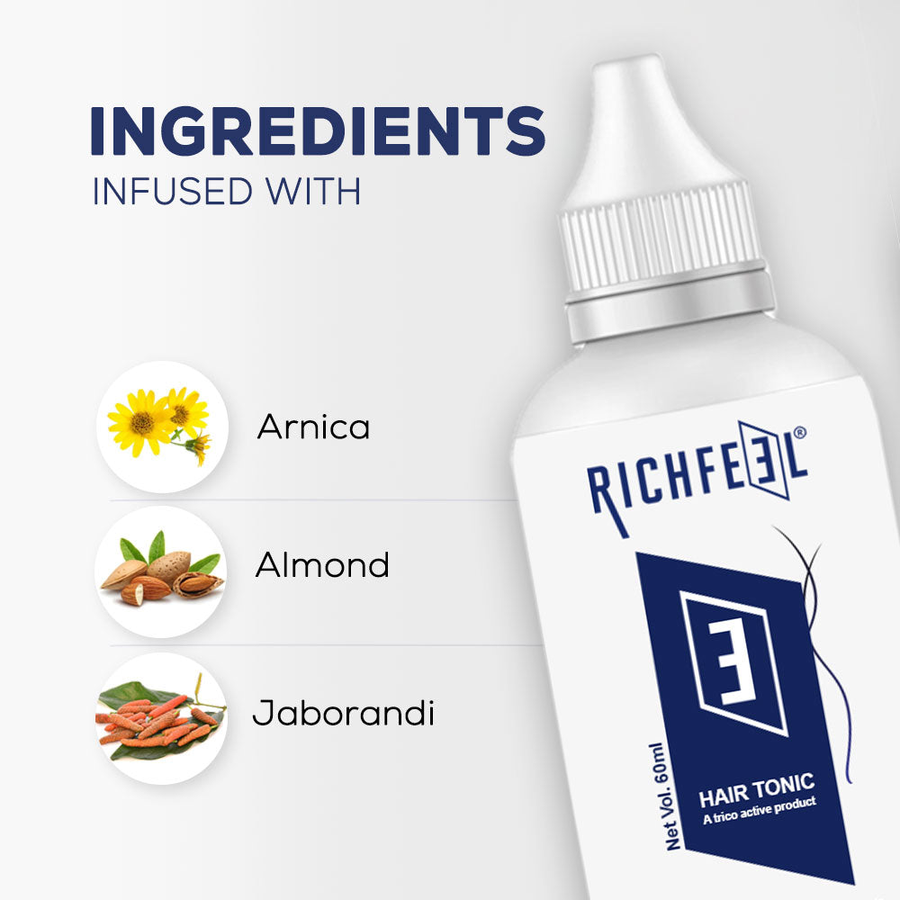 Richfeell Hair Tonic 60 Ml - Image 4 - Buy from Indicrest