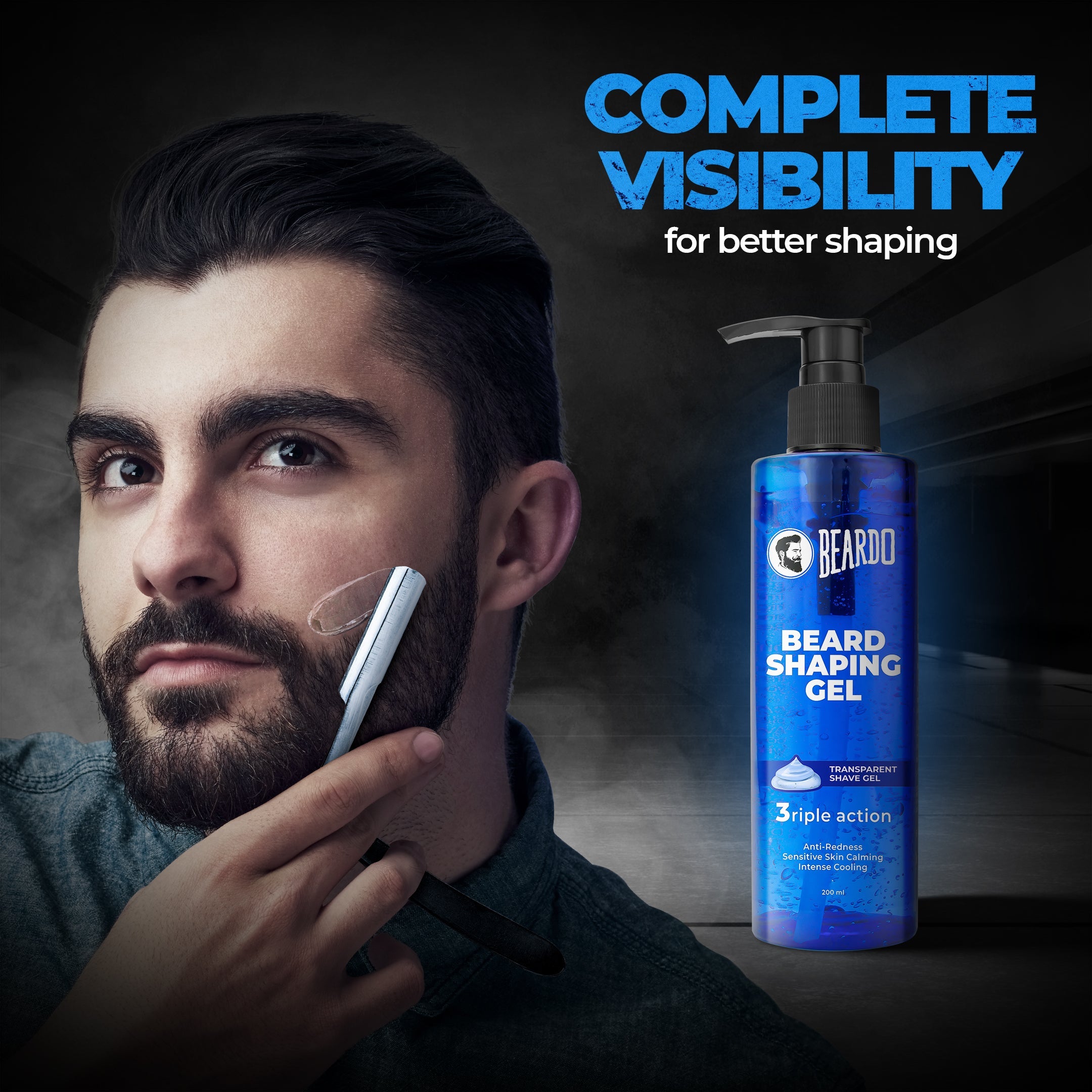 Beardo Beard Shaping Gel, 200ml - Image 3 - Buy from Indicrest