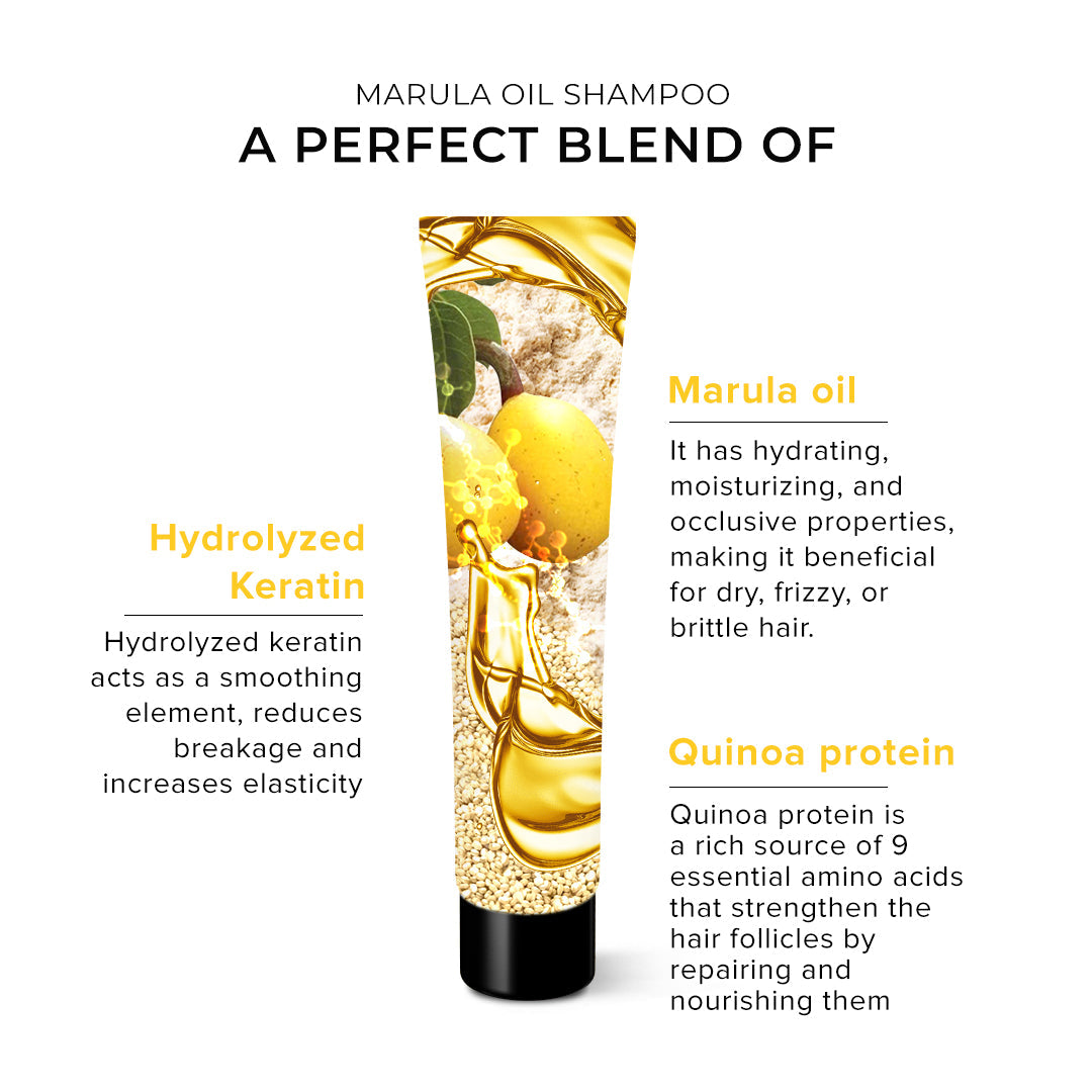 De Fabulous Marula Oil Shampoo 75ml and Masque 75ml - Image 4 - Buy from Indicrest