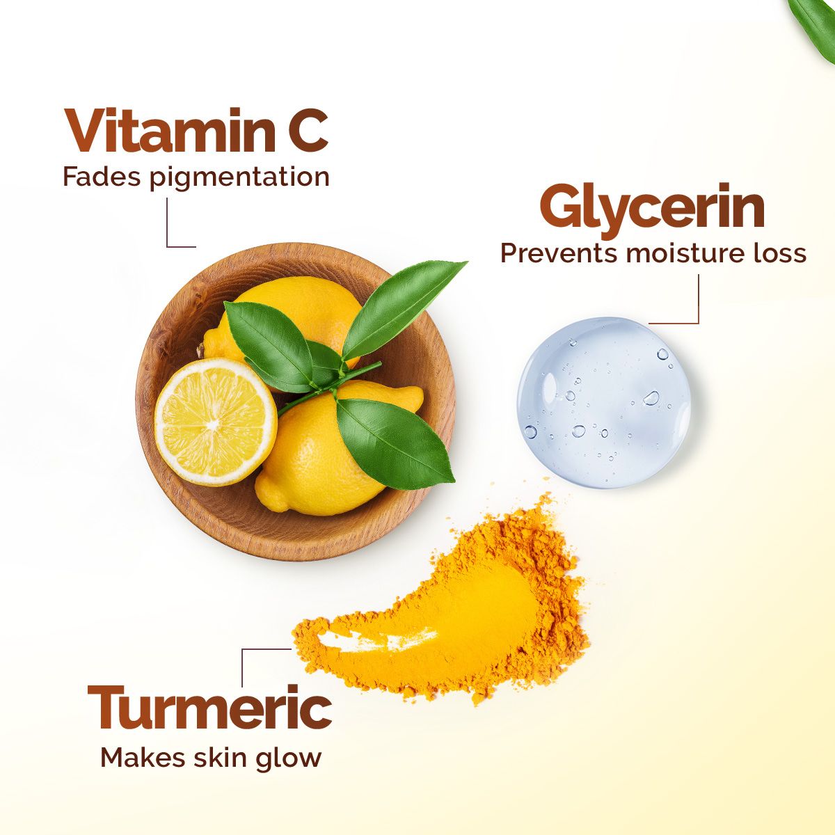 Mamaearth Vitamin C Daily Glow Light Moisturizing Cream with Turmeric & Vitamin C for Skin Brightening, 50g - Image 4 - Buy from Indicrest
