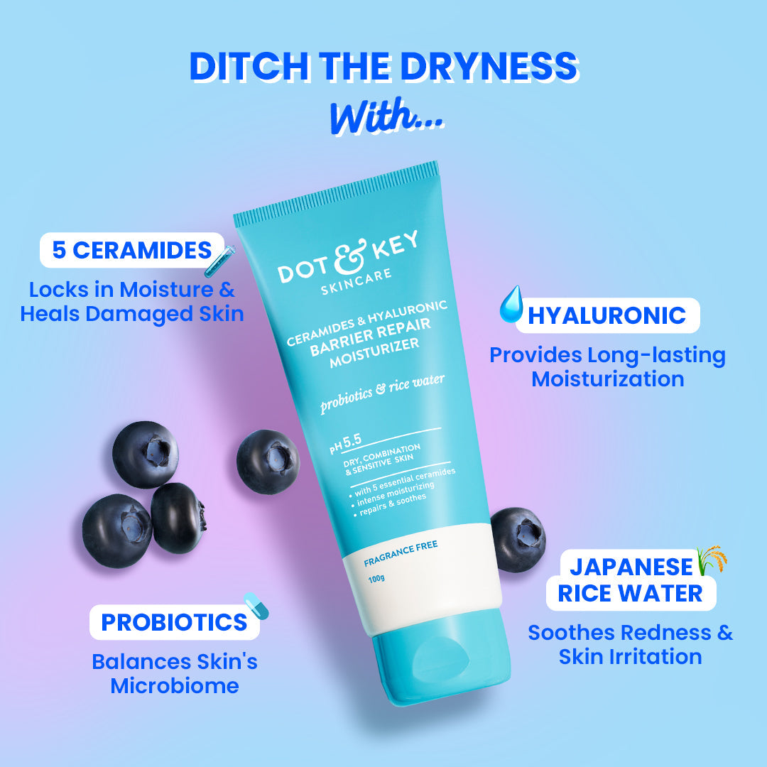 Dot & Key Hydrate + Protect Barrier Repair Combo (80g+100ml)