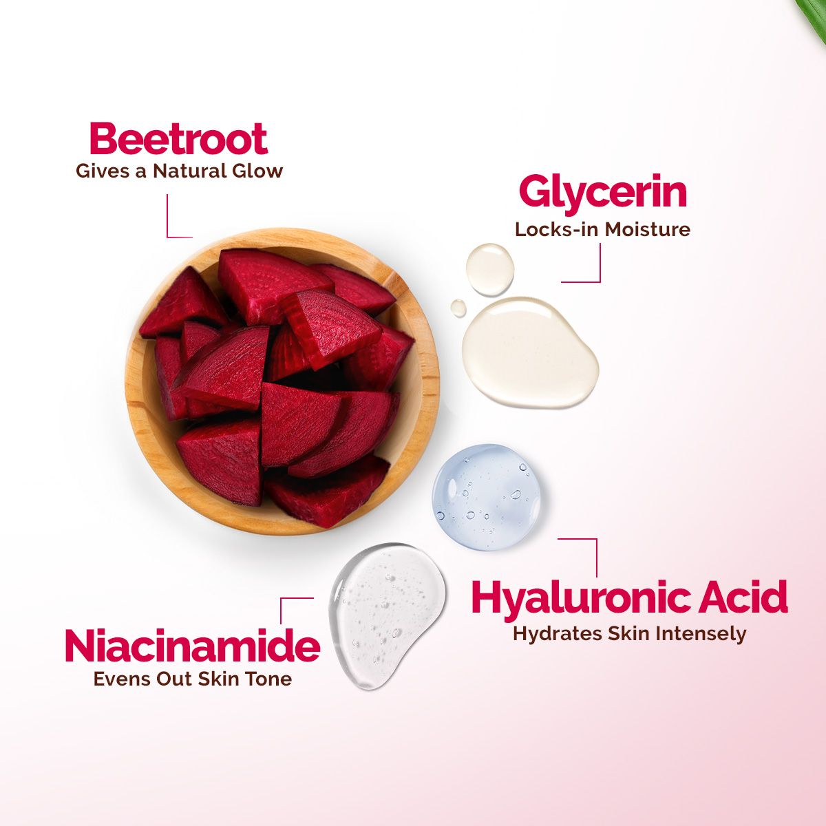 Mamaearth Beetroot Hydraful Light Gel Moisturizer with Beetroot & Hyaluronic Acid for Hydrated Pink Glow, 200g - Image 6 - Buy from Indicrest