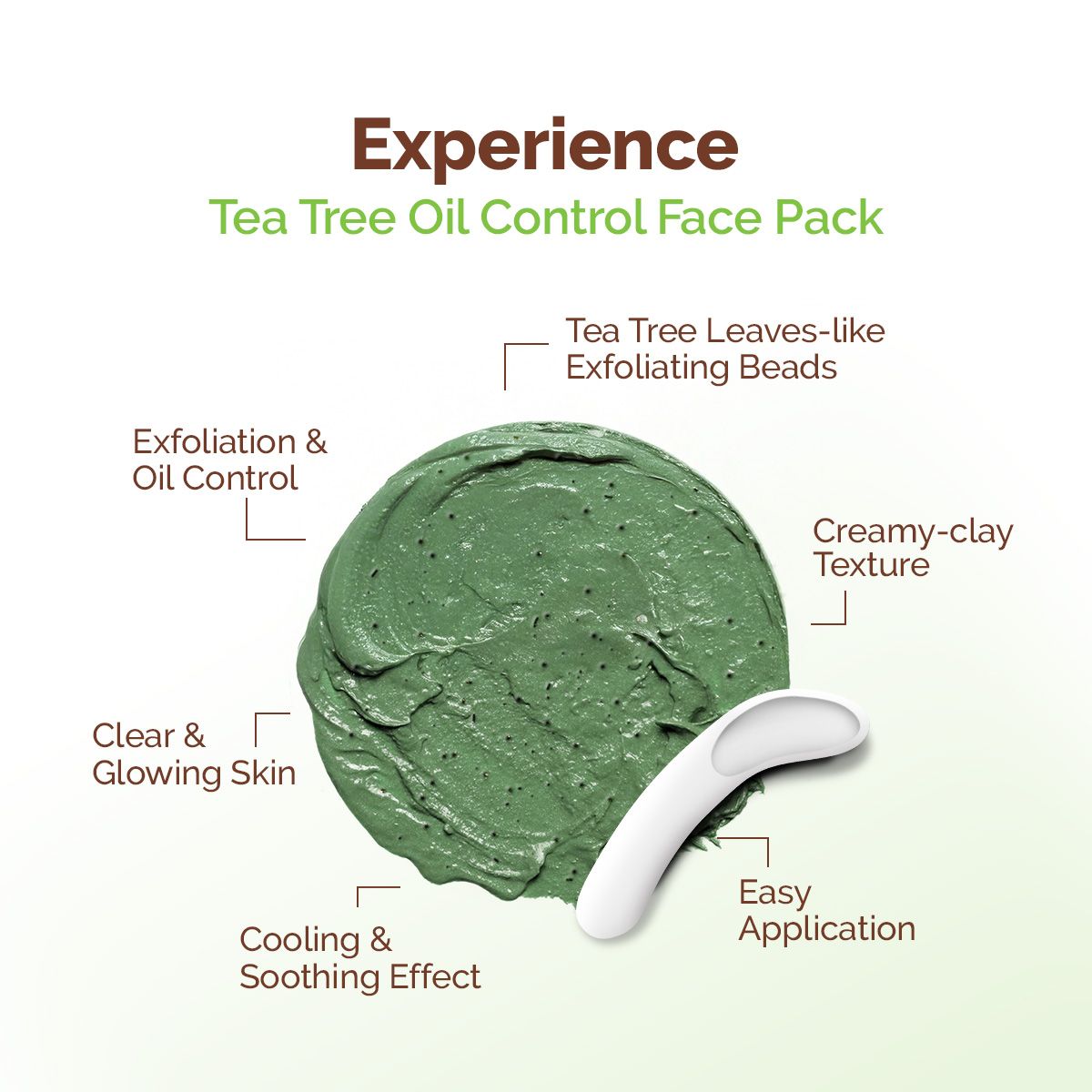 Mamaearth Tea Tree Oil Control Face Pack with Tea Tree & Salicylic Acid for Normal to Oily Skin, 200g - Image 5 - Buy from Indicrest