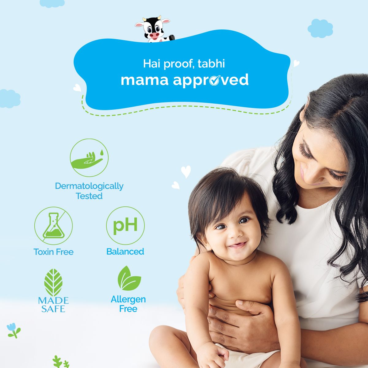 Mamaearth Milky Soft Head to Toe Wash With Oats, Milk, and Calendula for Babies, 400ml - Image 4 - Buy from Indicrest