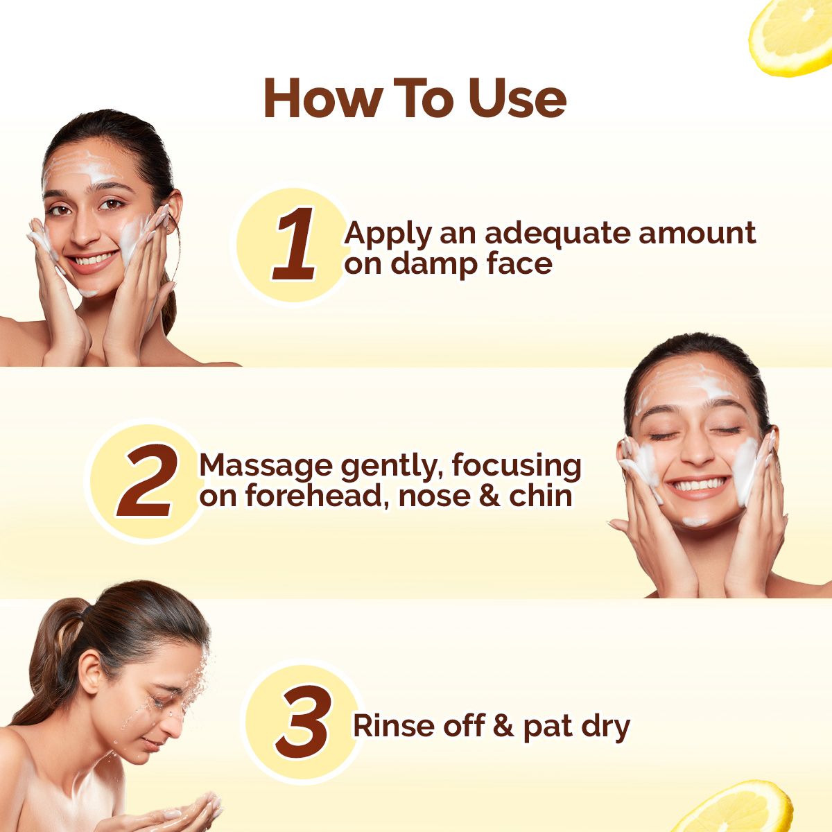 Mamaearth Vitamin C Face Wash with Vitamin C and Turmeric, 150ml - Image 4 - Buy from Indicrest