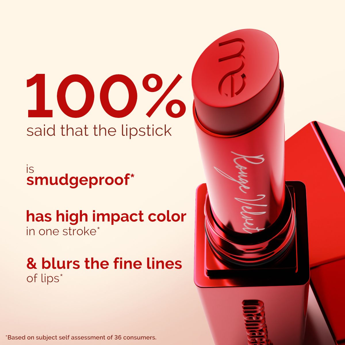 Mamaearth Luxe Matte Long Stay Lipstick with Passion Fruit Oil & Vitamin E, 2g | Rouge Velvet - Image 4 - Buy from Indicrest